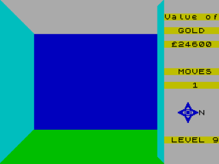 3D Maze of Gold screenshot 3 for ZX Spectrum